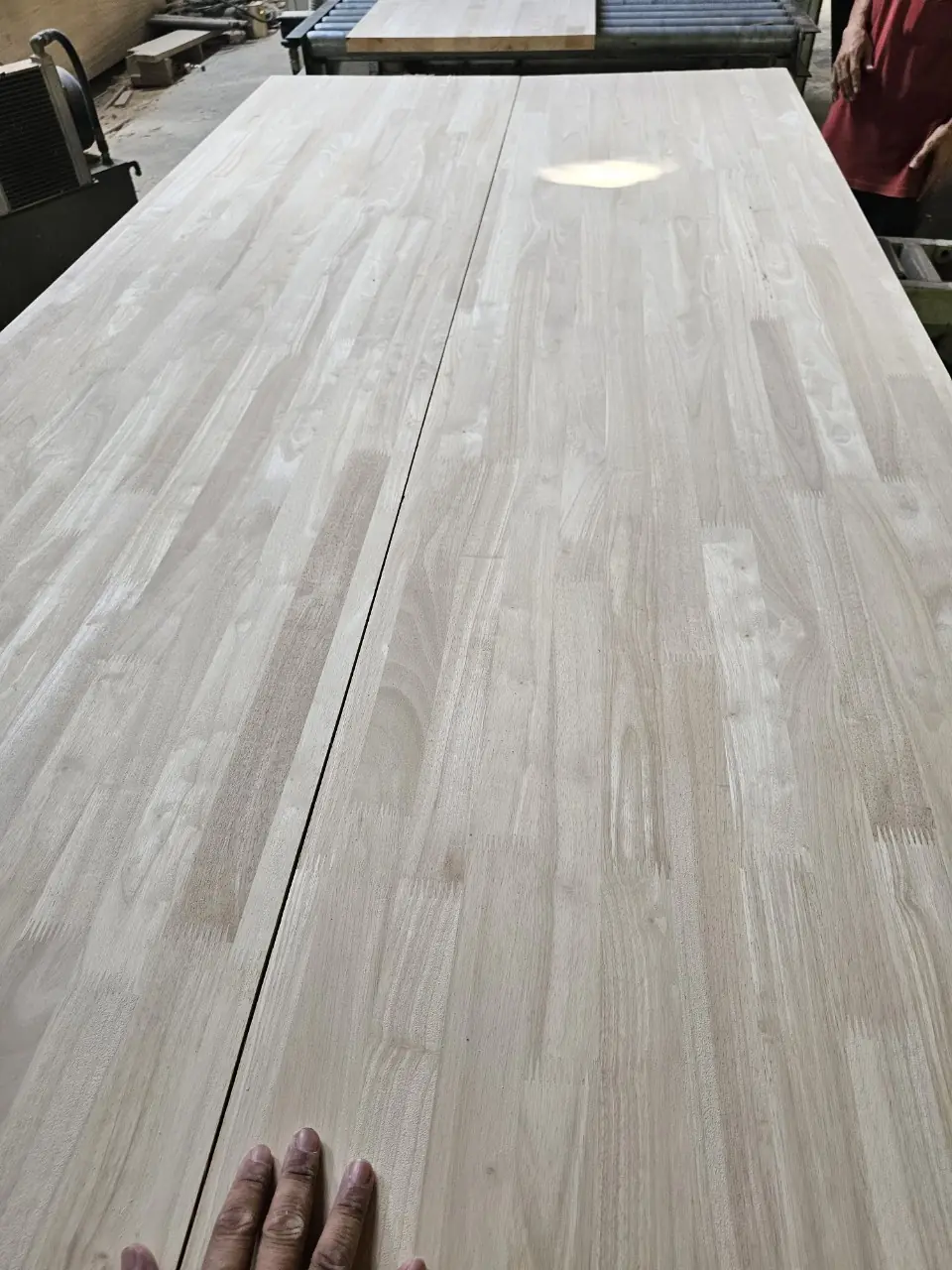 Ván ghép gỗ cao su